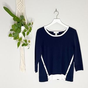 Christopher & Banks Long Sleeve Blouse (Size M)